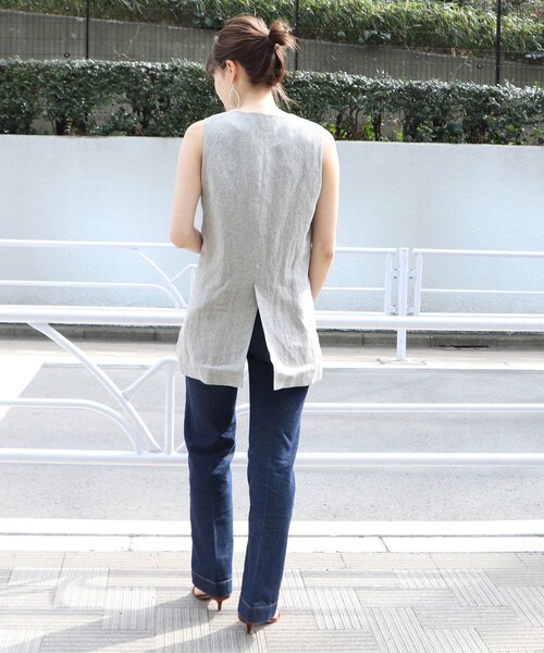 plageプラージュSILK NEP ジャケット plageプラージュSILK NEP ジャケット