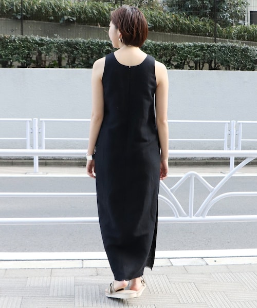 plage（プラージュ）の「《予約》Silk nep tweed ワンピース