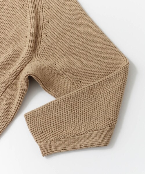 KBF+（ケービーエフプラス）の「KBF+ アイレットコクーンカーディガン（トップス・レディース・ORENGE RED/ICE GRAY/BEIGE/SAX・one）」の13枚目の写真