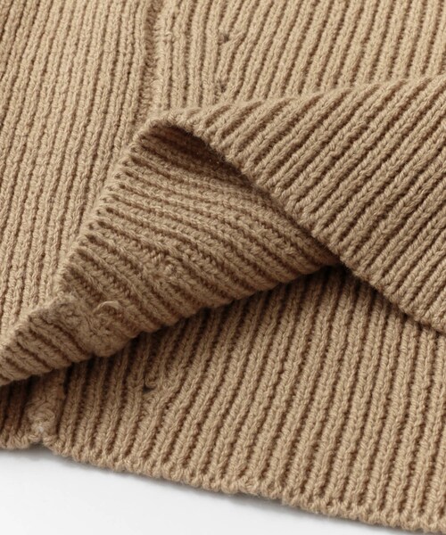 KBF+（ケービーエフプラス）の「KBF+ アイレットコクーンカーディガン（トップス・レディース・ORENGE RED/ICE GRAY/BEIGE/SAX・one）」の15枚目の写真