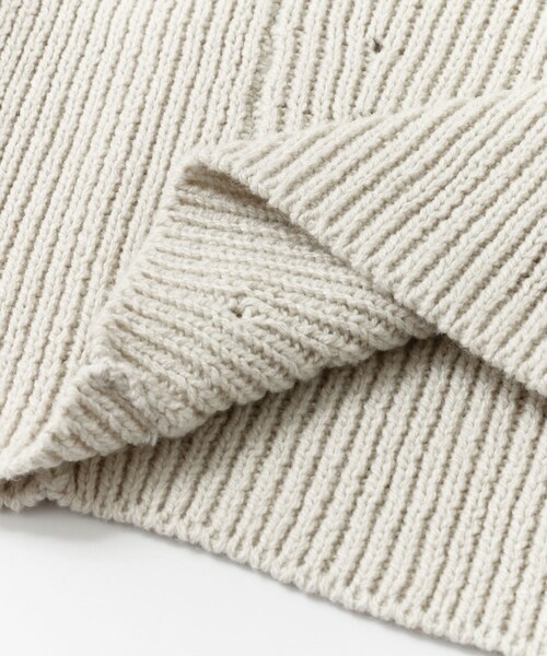 KBF+（ケービーエフプラス）の「KBF+ アイレットコクーンカーディガン（トップス・レディース・ORENGE RED/ICE GRAY/BEIGE/SAX・one）」の16枚目の写真