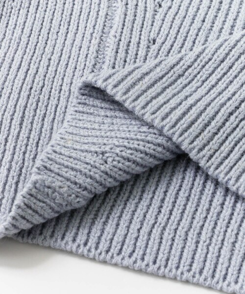 KBF+（ケービーエフプラス）の「KBF+ アイレットコクーンカーディガン（トップス・レディース・ORENGE RED/ICE GRAY/BEIGE/SAX・one）」の17枚目の写真