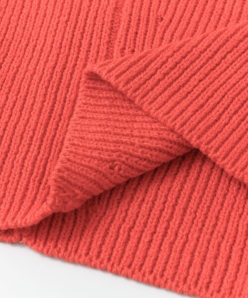 KBF+（ケービーエフプラス）の「KBF+ アイレットコクーンカーディガン（トップス・レディース・ORENGE RED/ICE GRAY/BEIGE/SAX・one）」の18枚目の写真