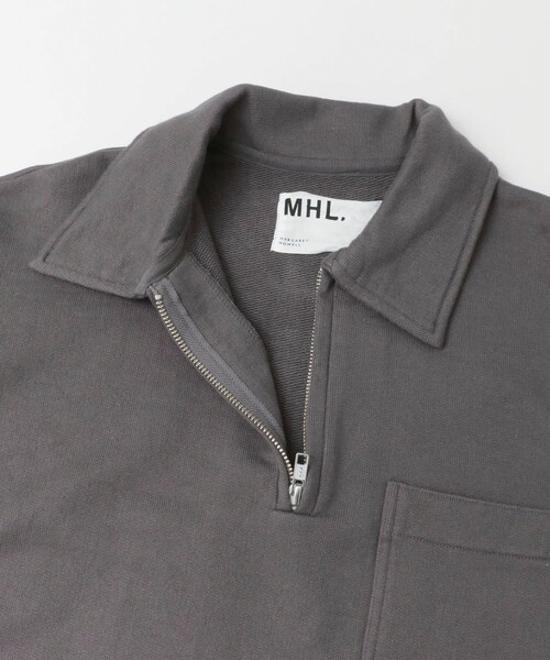 MHL.（エムエイチエル）の「MHL. DRY LOOPBACK JERSEY（トップス・メンズ・032 IVORY/20CHARCOAL・M/L）」の10枚目の写真