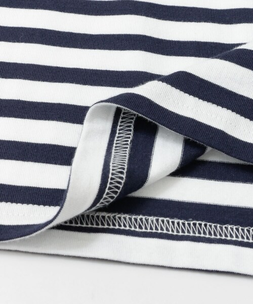 FORK&SPOON(フォークアンドスプーン)の「FORK&SPOON ボーダーロングスリーブTシャツ(トップス・メンズ・OFFxNVY/OFFxGRY・4/5)」の11枚目の写真