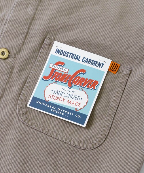 UNIVERSAL OVERALL(ユニバーサルオーバーオール)の「UNIVERSAL OVERALL×DOORS 別注COVERALL(ジャケット/アウター・レディース・その他・FREE)」の6枚目の写真