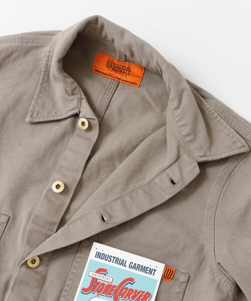 UNIVERSAL OVERALL(ユニバーサルオーバーオール)の「UNIVERSAL OVERALL×DOORS 別注COVERALL(ジャケット/アウター・レディース・その他・FREE)」の3枚目の写真
