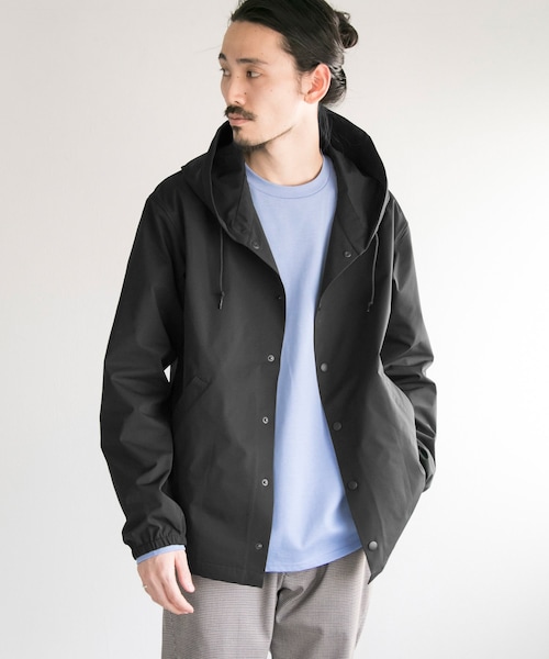URBAN RESEARCH（アーバンリサーチ）の「move fitフーディーコーチジャケット（ジャケット/アウター・メンズ・NAVY/CCL/BLACK/BEIGE・M/L）」の4枚目の写真