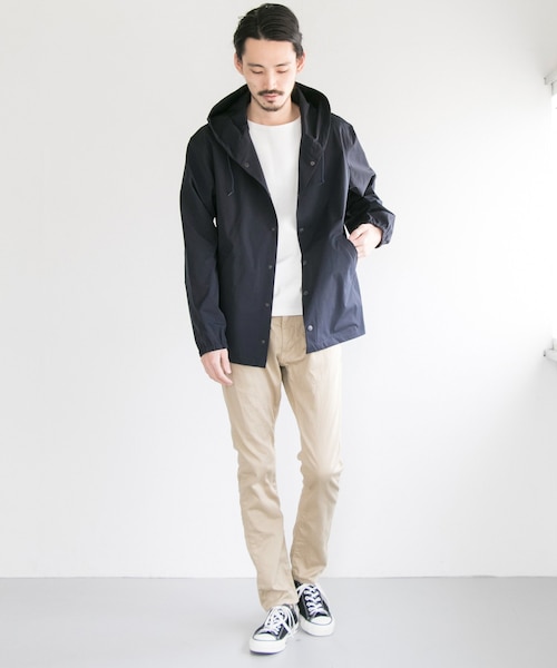URBAN RESEARCH（アーバンリサーチ）の「move fitフーディーコーチジャケット（ジャケット/アウター・メンズ・NAVY/CCL/BLACK/BEIGE・M/L）」の5枚目の写真