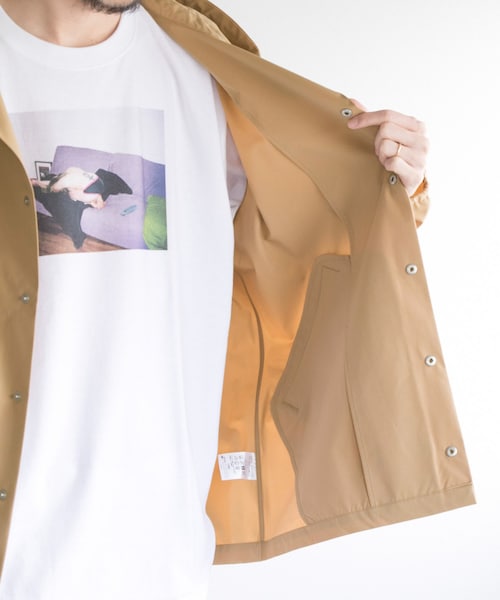 URBAN RESEARCH（アーバンリサーチ）の「move fitフーディーコーチジャケット（ジャケット/アウター・メンズ・NAVY/CCL/BLACK/BEIGE・M/L）」の6枚目の写真