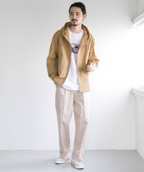 URBAN RESEARCH（アーバンリサーチ）の「move fitフーディーコーチジャケット（ジャケット/アウター・メンズ・NAVY/CCL/BLACK/BEIGE・M/L）」の8枚目の写真