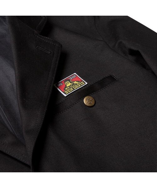 BEN DAVIS（ベンデイビス）の「【HEY LADIES JKT ST(BK) 】- ヘイレディースジャケット（フォーマルスーツ/小物・メンズ・BLACK・S/M/L/XL）」の3枚目の写真