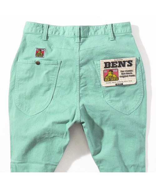 BEN DAVIS/PROJECT LINE（ベンデイビスプロジェクトライン）の「BEN DAVIS PROJECT LINEHEY GIRL COLOR 3 [MT]（パンツ・メンズ・MINT/SALMON/OCEAN/SAXE/MUSTARD/BEIGE・30/32/34）」の7枚目の写真