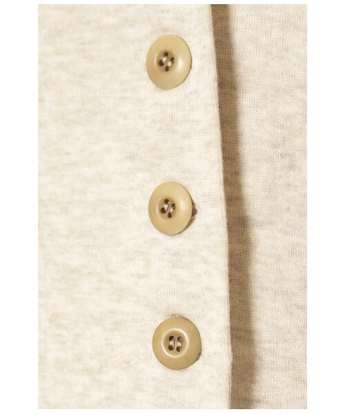 MERVEILLE H.（メルベイユアッシュ）の「コットン接結ショールカラージャケット（ジャケット/アウター・レディース・Lグレー/グレー/Dベージュ/黒・FREE）」の10枚目の写真