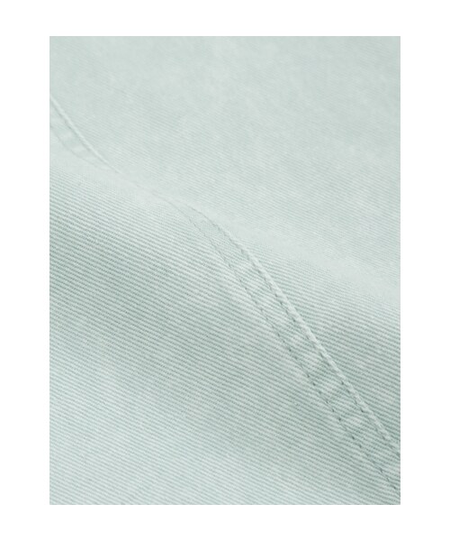 w closet（ダブルクローゼット）の「カツラギケミカルウォッシュＶネックジャンパースカート（ワンピース/ドレス・レディース・レモンイエロー/ミント/サックス・FREE）」の7枚目の写真