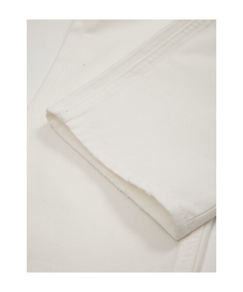 w closet（ダブルクローゼット）の「10ozダメージ加工ボーイフレンドホワイトデニムパンツ（パンツ・レディース・ホワイト・FREE）」の8枚目の写真