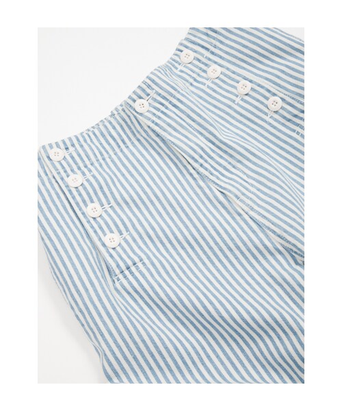 w closet（ダブルクローゼット）の「8ozヒッコリーマリンパンツ（パンツ・レディース・ブルー・FREE）」の5枚目の写真