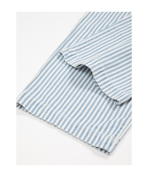 w closet（ダブルクローゼット）の「8ozヒッコリーマリンパンツ（パンツ・レディース・ブルー・FREE）」の9枚目の写真