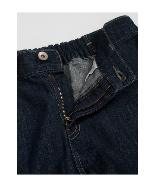 w closet（ダブルクローゼット）の「7.5OZスラブ入りボーイフレンドデニムパンツ（パンツ・レディース・ブルー/ワンウォッシュ・FREE）」の6枚目の写真