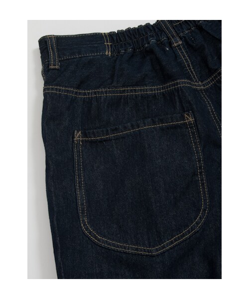 w closet（ダブルクローゼット）の「7.5OZスラブ入りボーイフレンドデニムパンツ（パンツ・レディース・ブルー/ワンウォッシュ・FREE）」の9枚目の写真