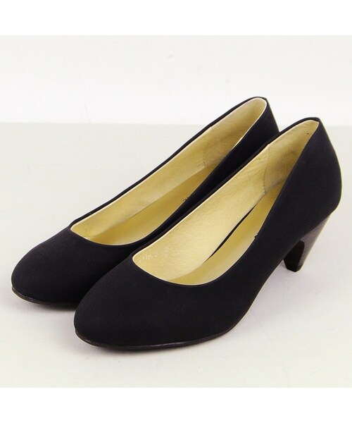 ORiental TRaffic(オリエンタルトラフィック)の「プレーンパンプス(その他・レディース・ベージュ/ブラック/ピンク/レインボー/イエロー・34/35/36/37/38/39/40/41/42)」の4枚目の写真