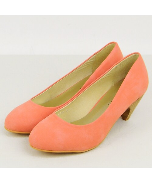 ORiental TRaffic(オリエンタルトラフィック)の「プレーンパンプス(その他・レディース・ベージュ/ブラック/ピンク/レインボー/イエロー・34/35/36/37/38/39/40/41/42)」の2枚目の写真