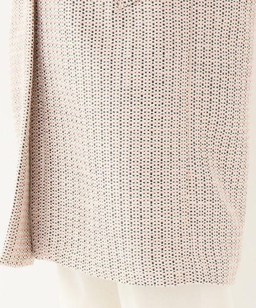 IENA（イエナ）の「リボンツイードノーカラーコート（）」 - WEAR