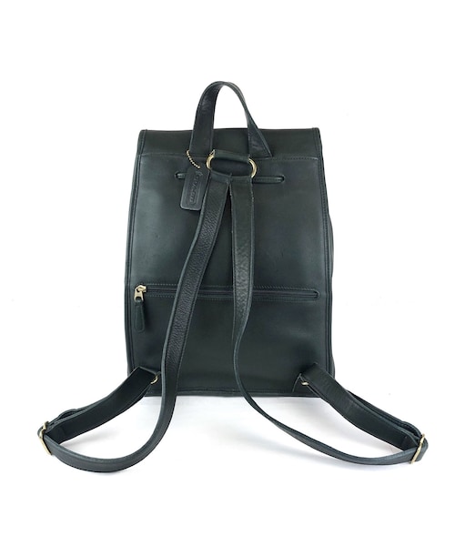 coach vintage オールドコーチ リュック レザー グリーン STORES.jp（ストアーズドットジェーピー）の「COACH コーチ