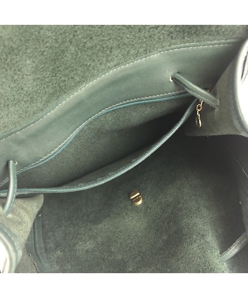 coach vintage オールドコーチ リュック レザー グリーン STORES.jp（ストアーズドットジェーピー）の「COACH コーチ