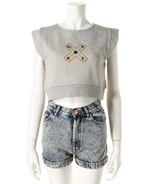 FIG&VIPER | クロスビジューTOP(トップス)