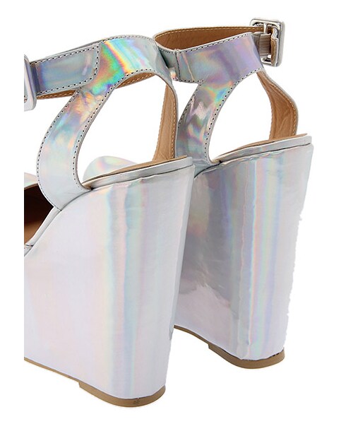 FIG&VIPER（フィグアンドバイパー）の「オーロラウェッジソール（シューズ・レディース・シルバー・M/L）」の4枚目の写真