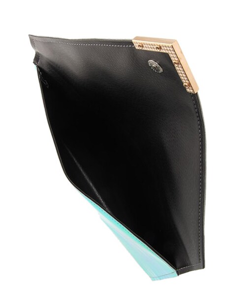 FIG&VIPER（フィグアンドバイパー）の「レインボークラッチ（バッグ・レディース・グリーン/ピンク・FREE）」の7枚目の写真