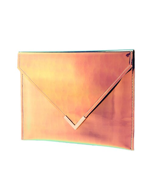 FIG&VIPER（フィグアンドバイパー）の「レインボークラッチ（バッグ・レディース・グリーン/ピンク・FREE）」の8枚目の写真