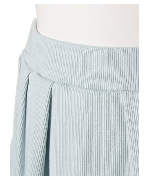 FIG&VIPER(フィグアンドバイパー)の「テレコタックSK(スカート・レディース・ブラック/ミント/パープル/ホワイト・FREE)」の7枚目の写真