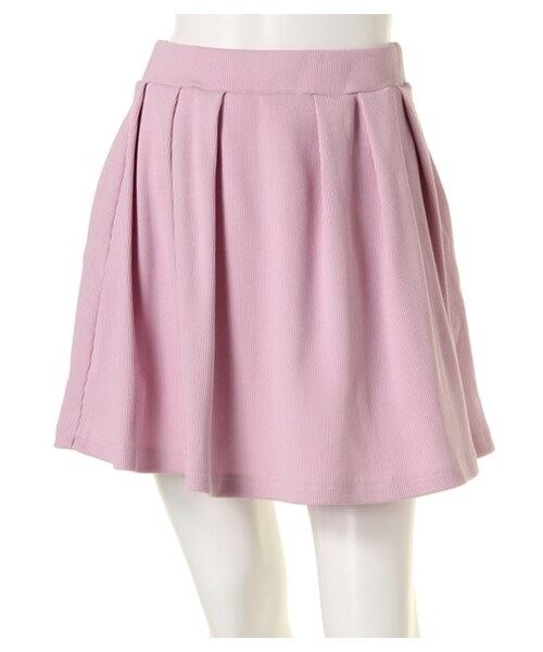 FIG&VIPER(フィグアンドバイパー)の「テレコタックSK(スカート・レディース・ブラック/ミント/パープル/ホワイト・FREE)」の3枚目の写真