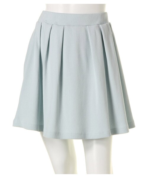 FIG&VIPER(フィグアンドバイパー)の「テレコタックSK(スカート・レディース・ブラック/ミント/パープル/ホワイト・FREE)」の4枚目の写真