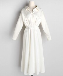 DHOLIC | カラーフレアロングワンピース(ワンピース)