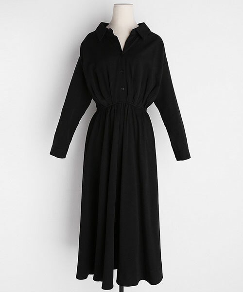 DHOLIC（ディーホリック）の「カラーフレアロングワンピース（ワンピース・レディース・ホワイト/ブラック/レッド・FREE）」の2枚目の写真