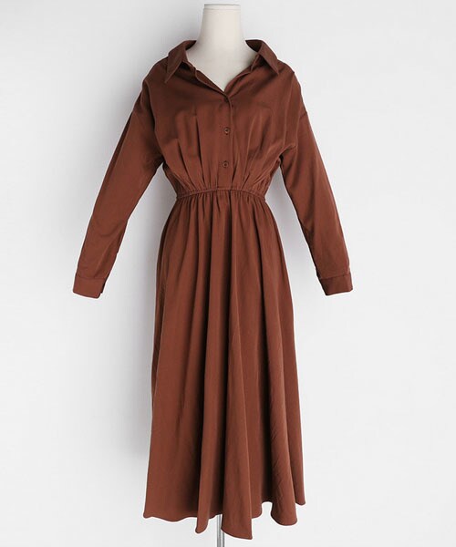 DHOLIC（ディーホリック）の「カラーフレアロングワンピース（ワンピース・レディース・ホワイト/ブラック/レッド・FREE）」の3枚目の写真