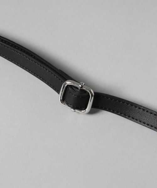 HARE（ハレ）の「BOXサコッシュBAG（バッグ・ブラック/ネイビー）」の6枚目の写真