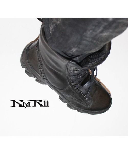 kmriiスニーカーarchiveスタッズ y2k 激レア 希少 ハイカット 