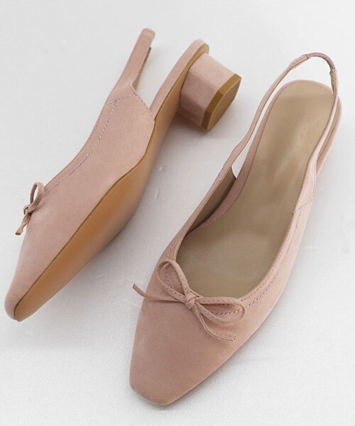 DHOLIC(ディーホリック)の「リボンスリングバックシューズ(その他シューズ・レディース・ブラック/ベージュ/グリーン/その他/イエロー/ピンク・225/230/235/240/245/250)」の5枚目の写真