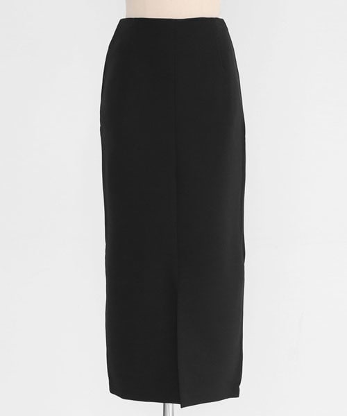 DHOLIC（ディーホリック）の「スリットHラインロングスカート（スカート・レディース・ホワイト/ブラック/ブルー/レッド・S/M/L）」の2枚目の写真