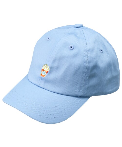 BRANSHES（ブランシェス）の「刺繍モチーフキャップ（キャップ・キッズ・イエロー/サックス/ピンク/ラベンダー/カーキ・S～L）」の3枚目の写真