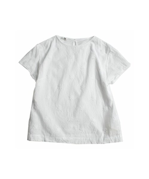 45R（フォーティファイブアール）の「布帛×天竺スピンクルTシャツ 