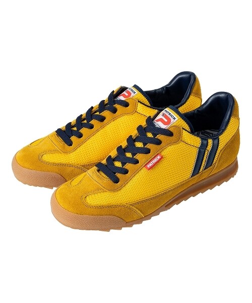 PATRICK(パトリック)の「BRONX(ブロンクス)_YLW(スニーカー・レディース・イエロー・35-45(22.5cm-28.0cm))」の1枚目の写真