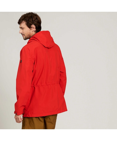 1242-25A0233★エーグル AIGLE 美品★定番人気♪ 超軽量コンパクト タウンユース ダウンジャケット M 赤レッド 裾ドローストリング 1242-25A0233☆エーグル AIGLE 美品☆定番人気♪ 超軽量