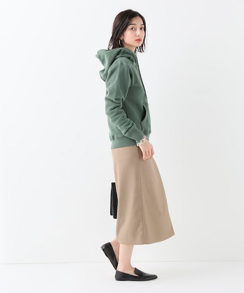 JOURNAL STANDARD（ジャーナルスタンダード）の「リネンライクベルテッドスカート（スカート・ブラック/36/38）」の7枚目の写真