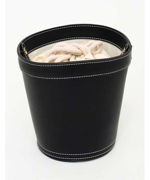 Re:EDIT（リエディ）の「【先行予約受注】フィッシュネットバケツバッグ（バッグ・レディース・ブラック/ホワイト/キャメル・フリーサイズ）」の11枚目の写真