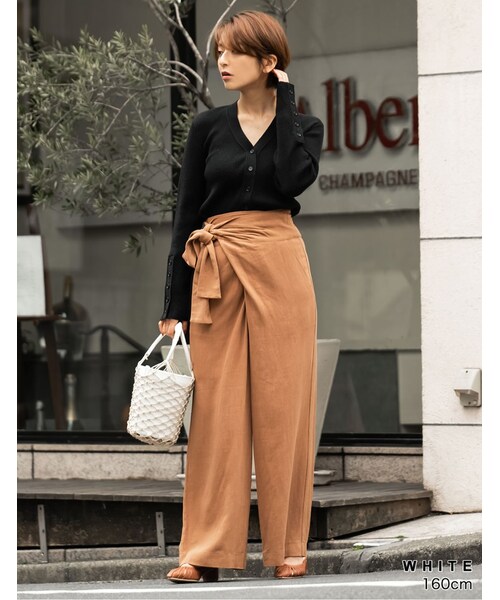 Re:EDIT（リエディ）の「【先行予約受注】フィッシュネットバケツバッグ（バッグ・レディース・ブラック/ホワイト/キャメル・フリーサイズ）」の3枚目の写真